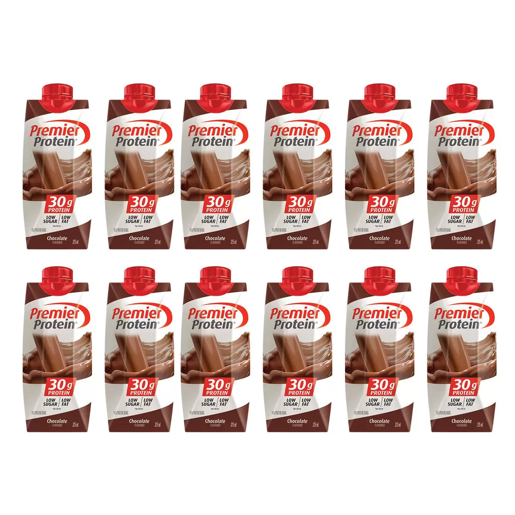 Premier Protein Chocolate Shakes, 12 x 325ml