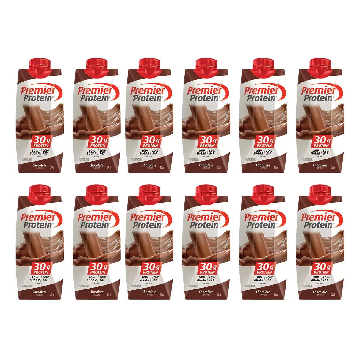 Premier Protein Chocolate Shakes, 12 x 325ml