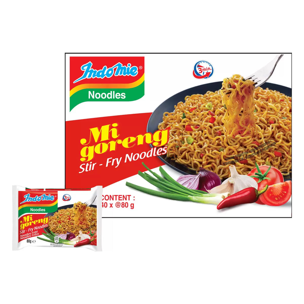 ndomie Mi Goreng Stir Fry Noodles, 40 x 80g