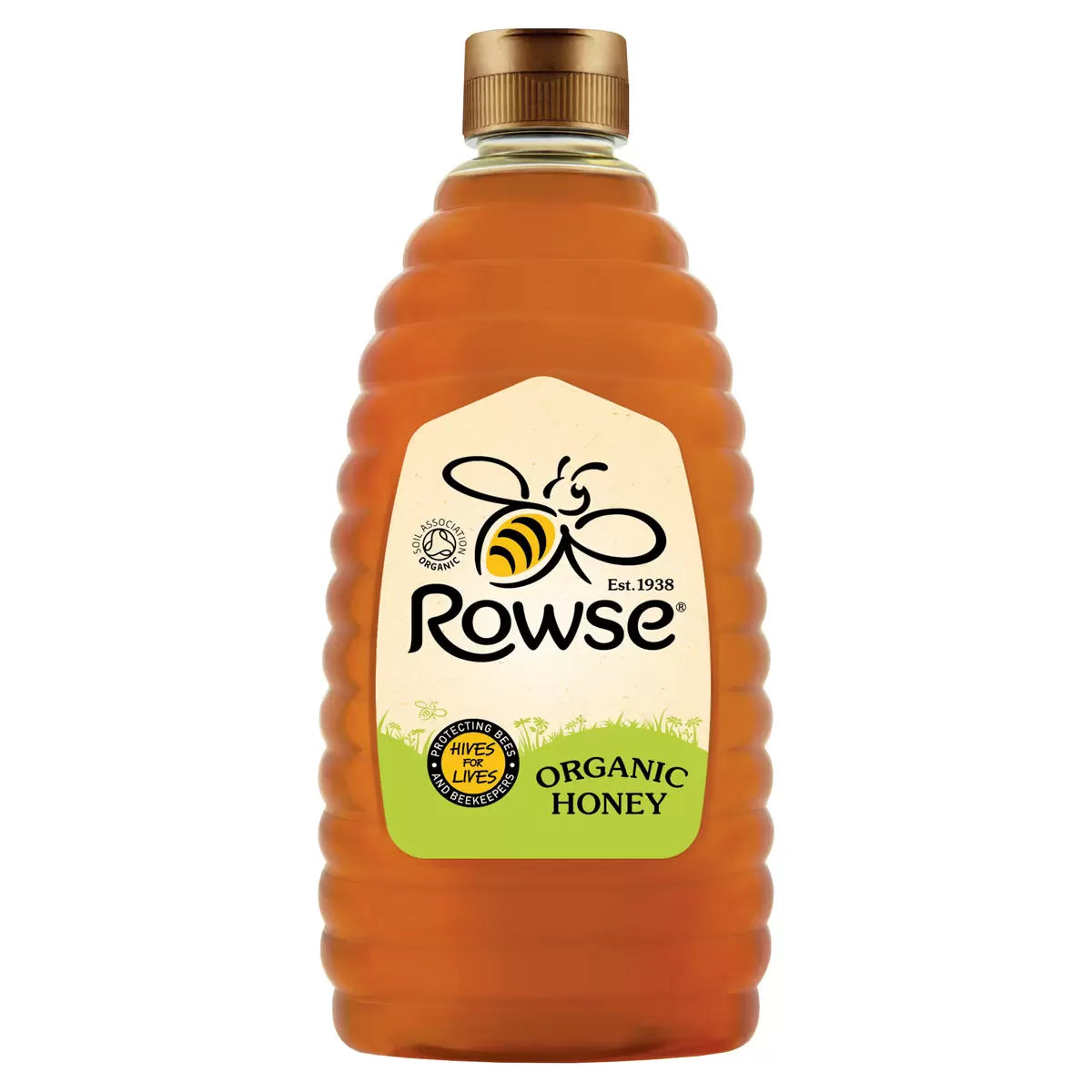 Rowse Organic Honey, 1.36kg, multiple option