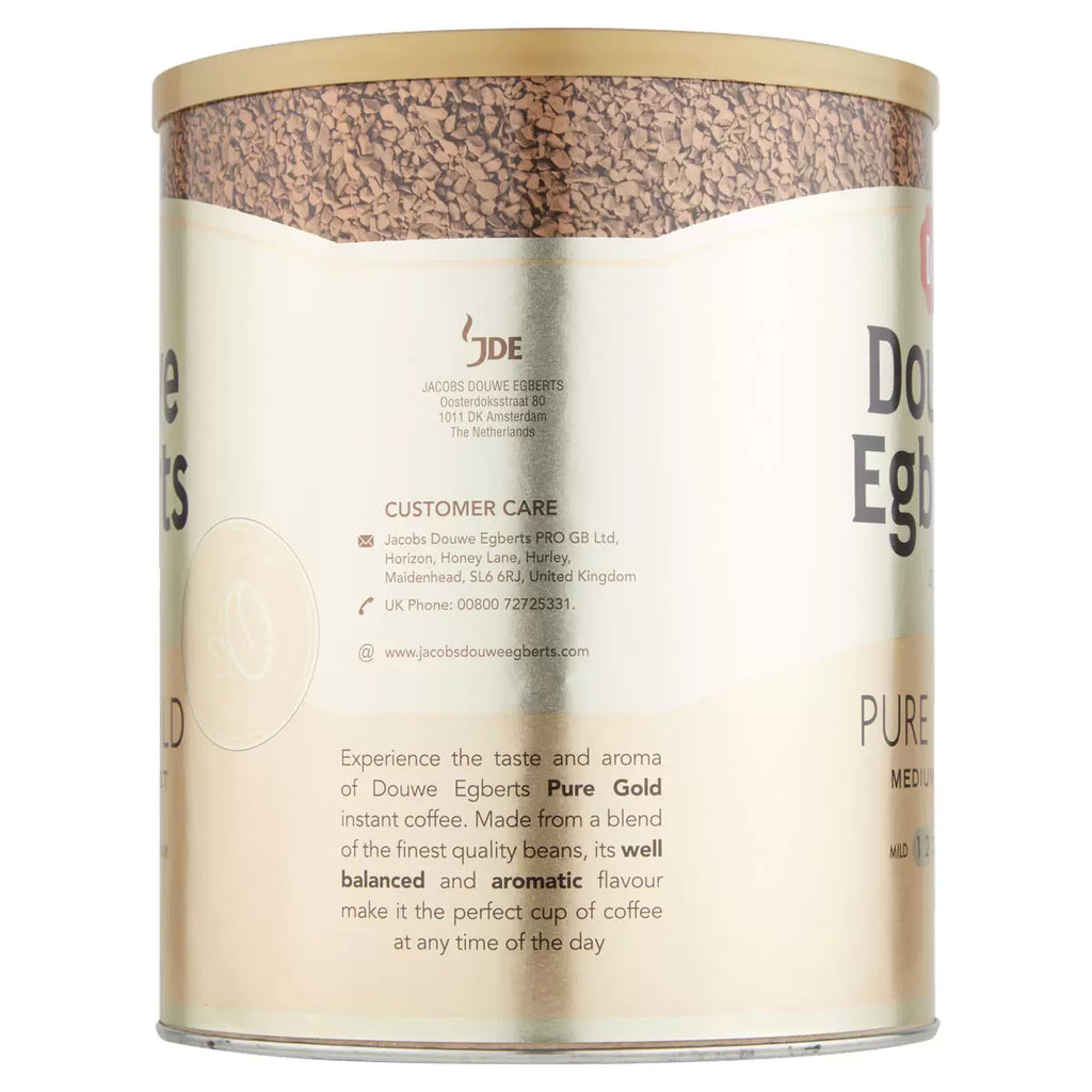 Douwe Egberts Pure Gold Instant Coffee, 750g, multiple option