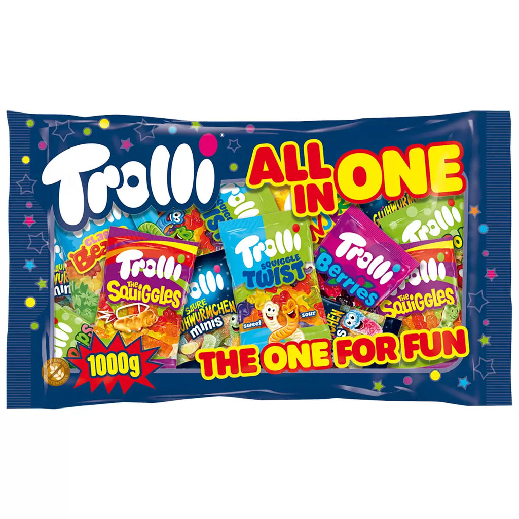 Trolli All in One Sweet Mix, 1kg, multiple option