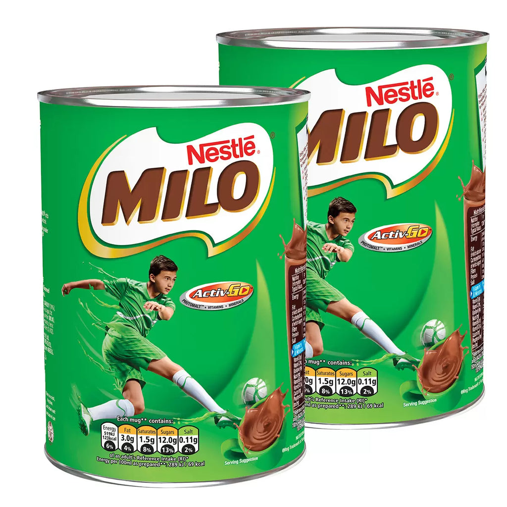 Nestle Milo Malted Milk, 2 x 400g, multiple option