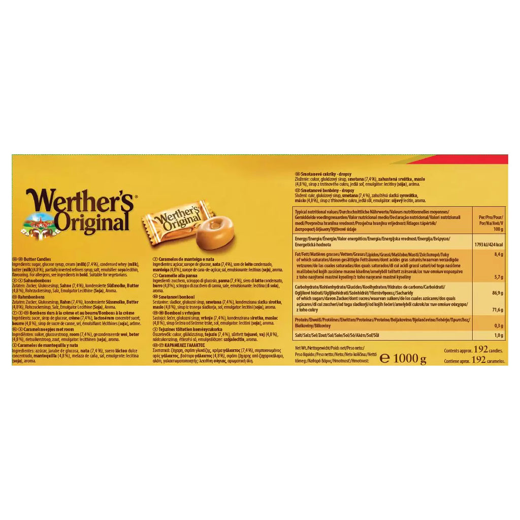 Werther's Original, 1kg, multiple option