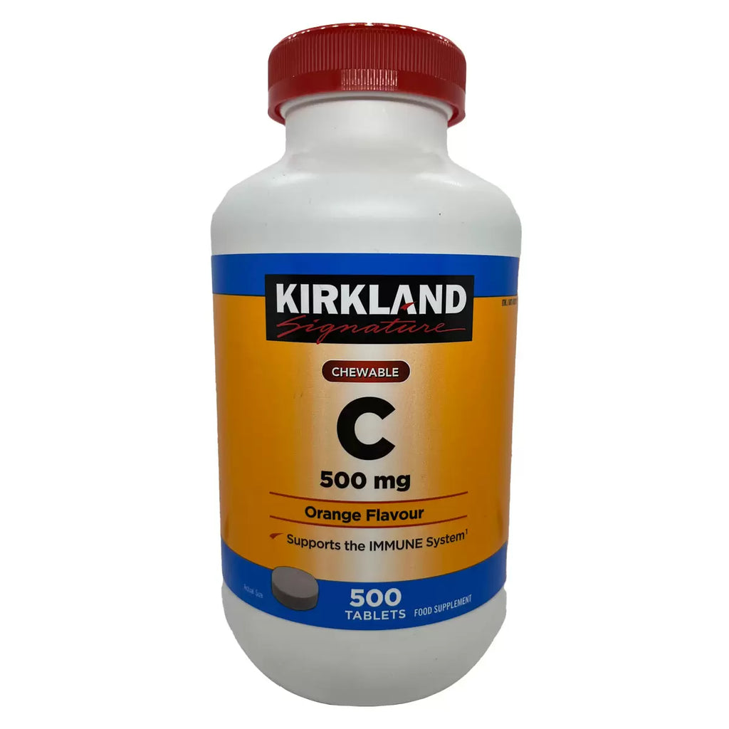 Kirkland Signature Vitamin C, 500mg 500 Tablets, multiple options