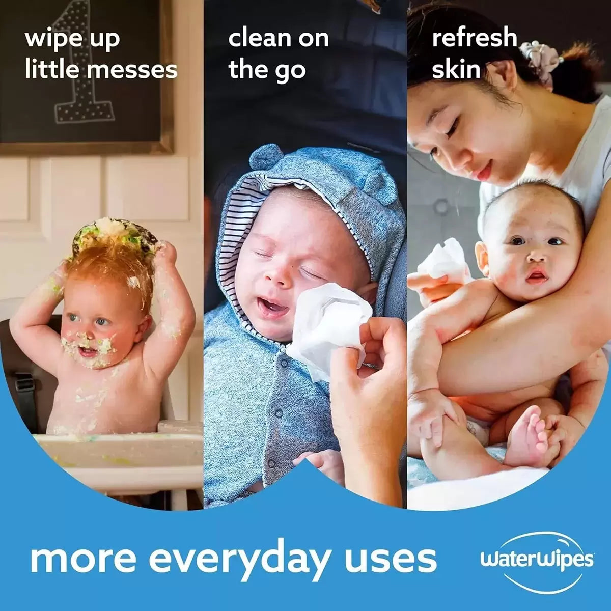 Waterwipes Biodegradable baby Wipes, 12 x 60 Wipes