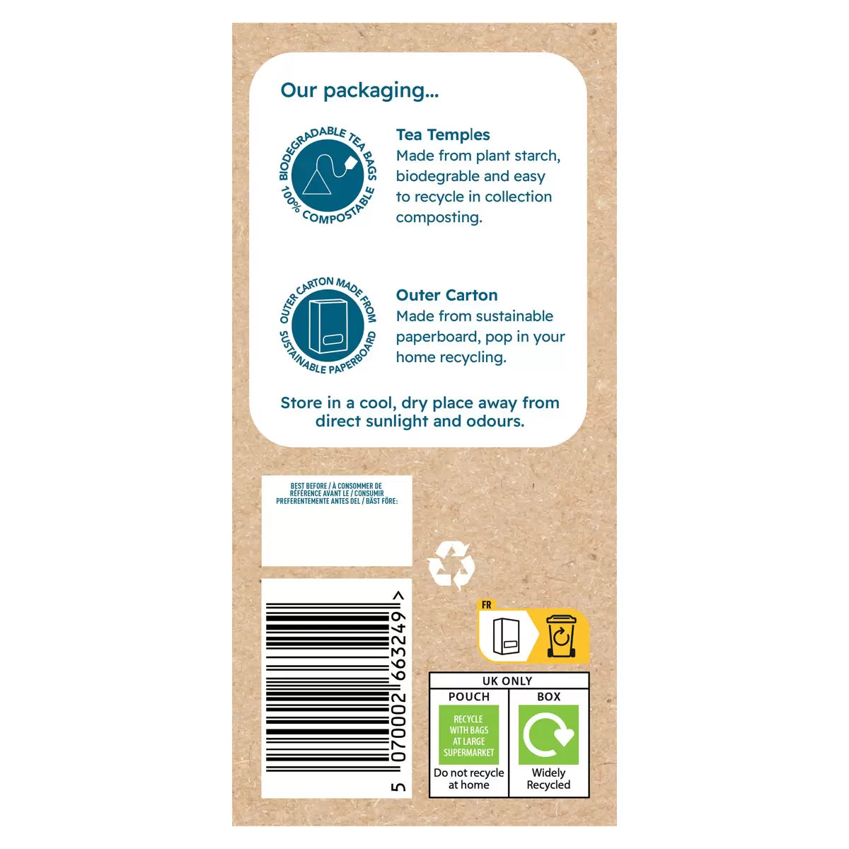 Cafe Tea 100% Peppermint Leaves Teabags, 240 Pack, multiple option