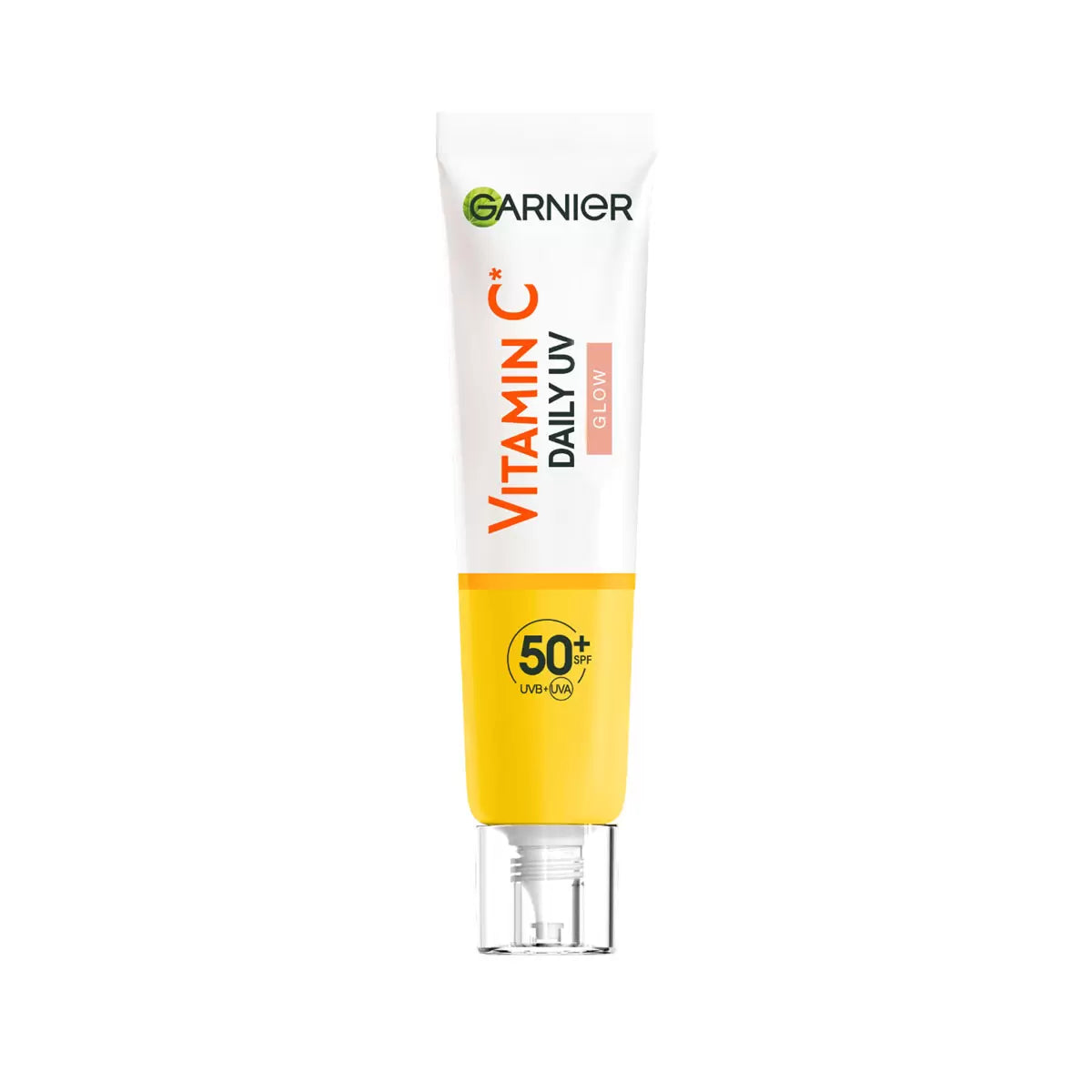 Garnier Daily UV Fluid, SPF 50+, Vitamin C Sheer Glow, Invisible & BHA+