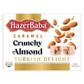 HazerBaba Turkish Delight Caramel & Almond, 750g, multiple option