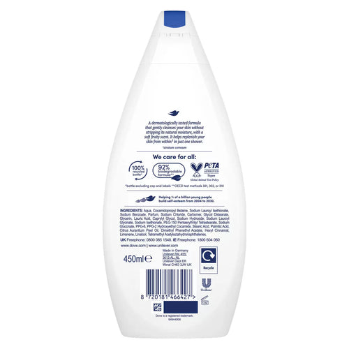 Dove Body Wash 6 x 450ml