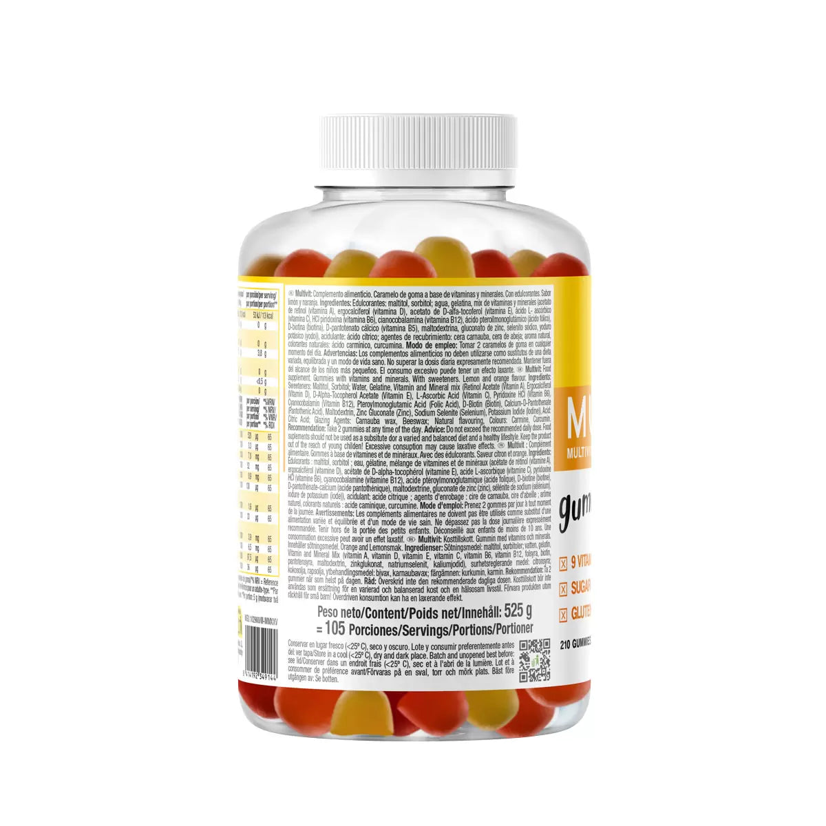 Weider Adult Multi Vitamin Gummy, 210 Count, multiple options