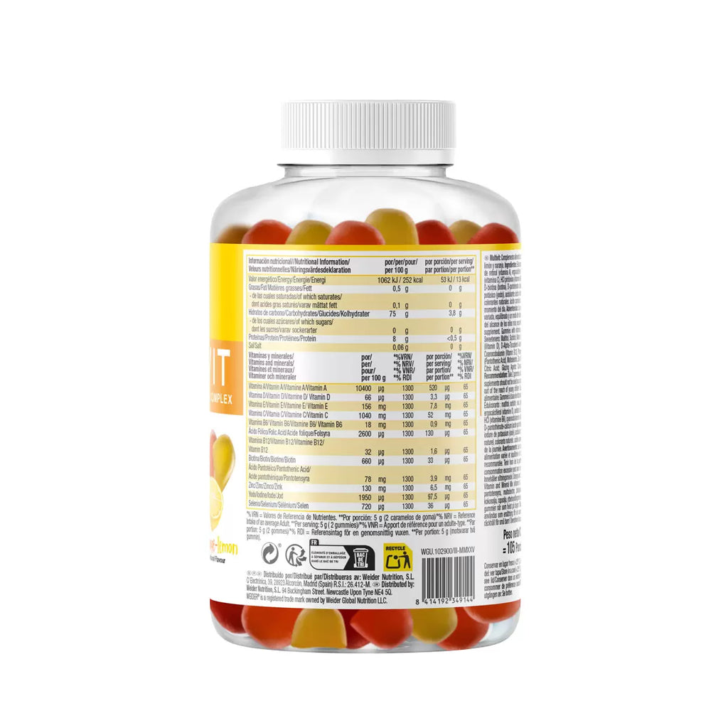 Weider Adult Multi Vitamin Gummy, 210 Count, multiple options