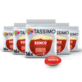 Tassimo Kenco Americano Grande XL Coffee Pods, 80 Servings (5 boxes of 16 capsules)