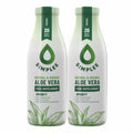 Simplee Aloe Organic Aloe Vera Supplement, 2 x 1L