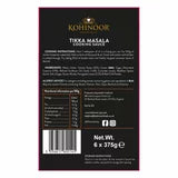 Kohinoor Tikka Masala, 6 x 375g