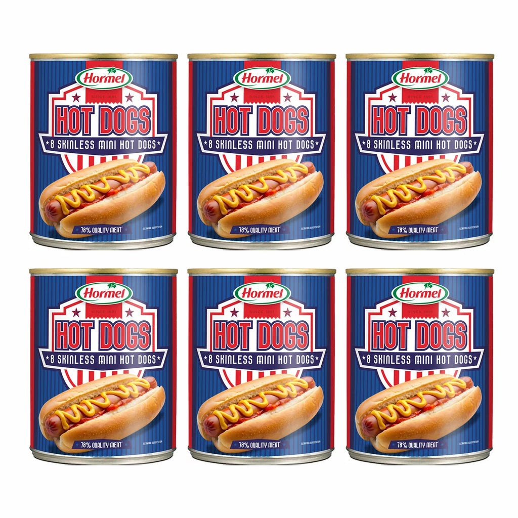 Hormel Hot Dogs, 6 x 405g