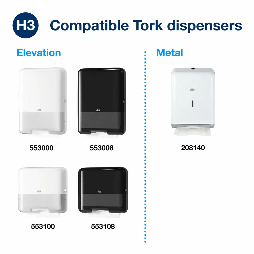 Tork Extra Soft Singlefold Premium Hand Towels, 15 x 200 Sheets