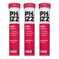 Phizz Mixed Berry Electrolytes, 3 x 20 Tablets