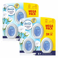 Febreze Cotton Fresh Bathroom Gel, 2 x 3 Pack