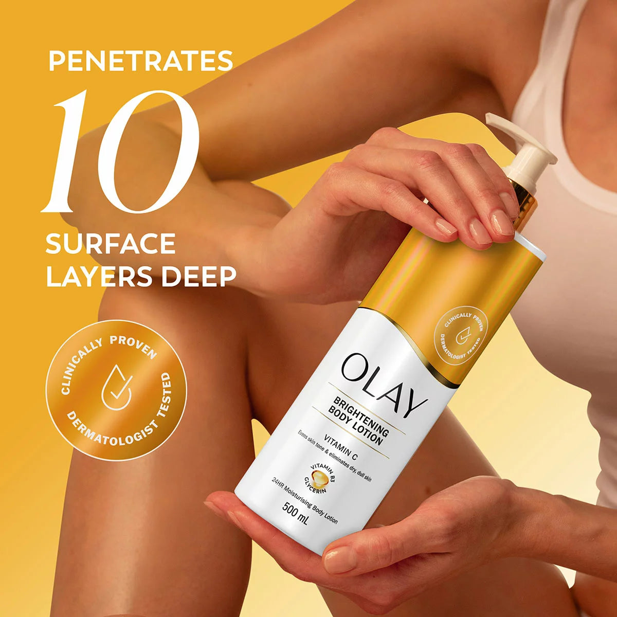 Olay Body Lotion, Vitamin C, 3 x 500ml  No rating value. Same page link. (0)