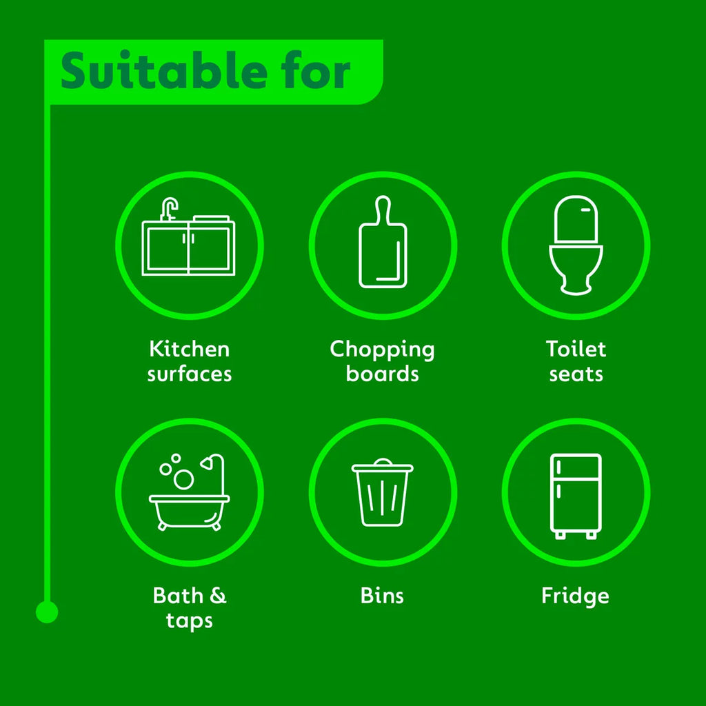 Dettol Biodegradable Antibacterial Wipes, 4 x 126 Pack