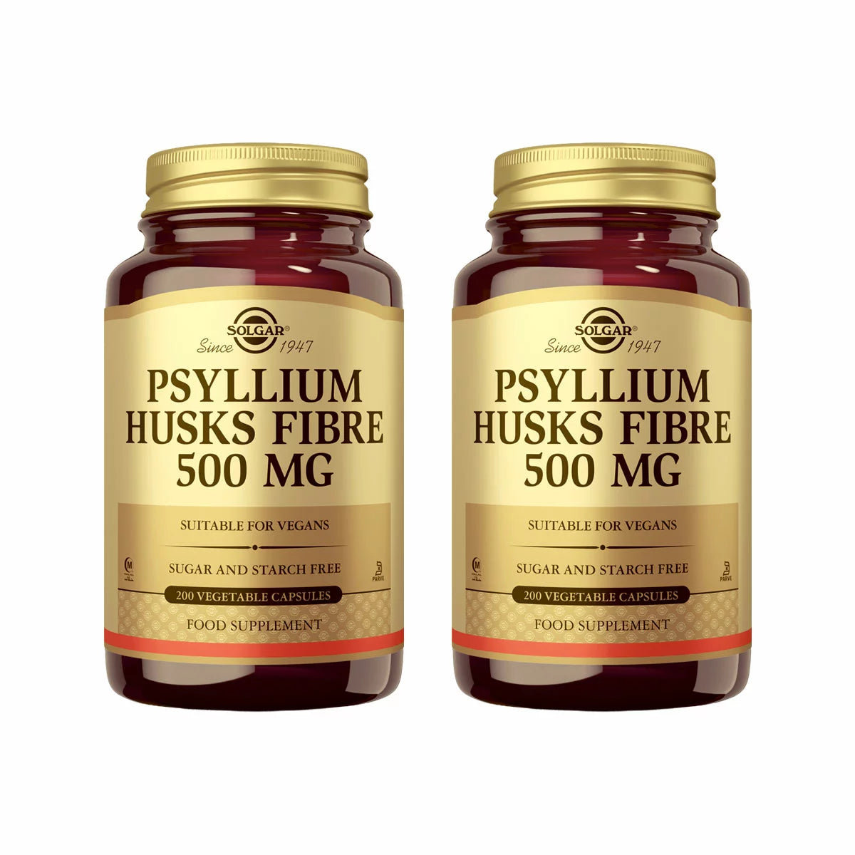 Solgar Psyllium Husk, 2 x 200 Count