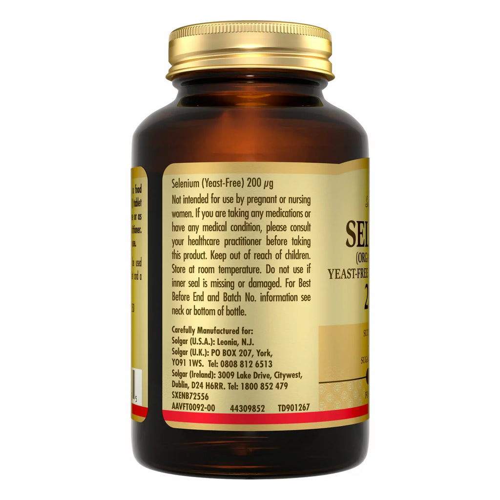 Solgar Selenium 200mcg, 250 Count