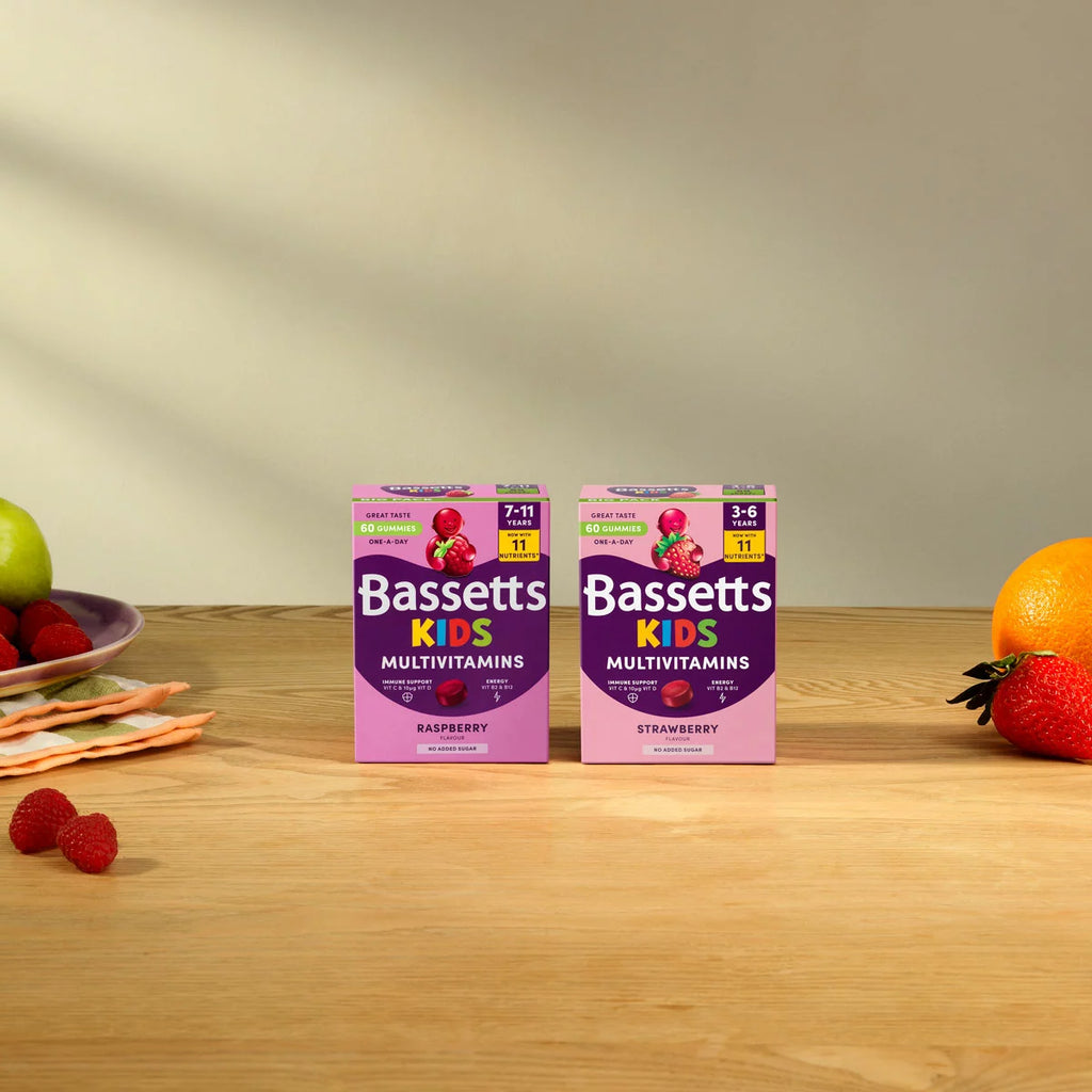 Bassetts Strawberry Multivitamin 3-6 Years, 5 x 30 Count