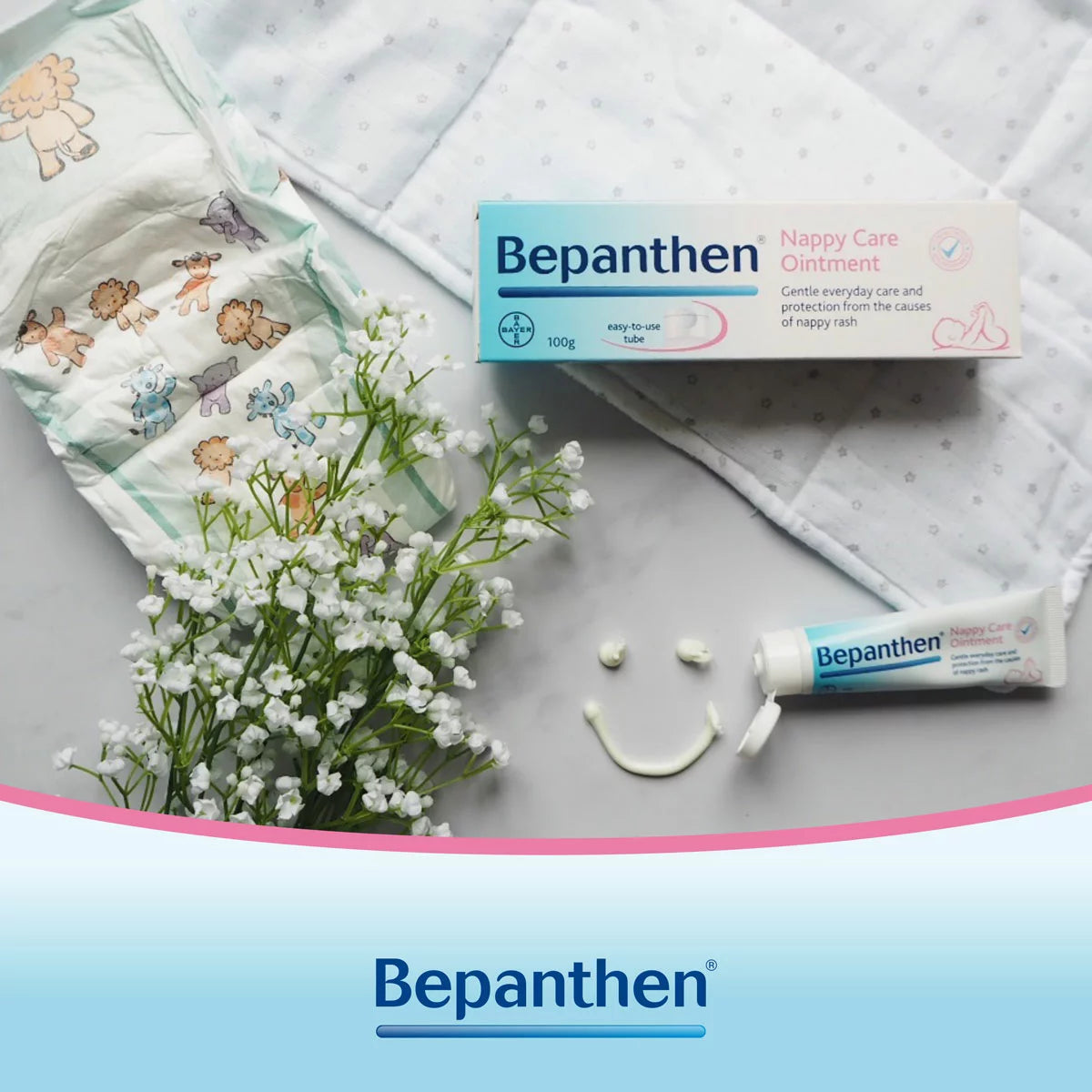 Bepanthen Ointment, 2 x 100g