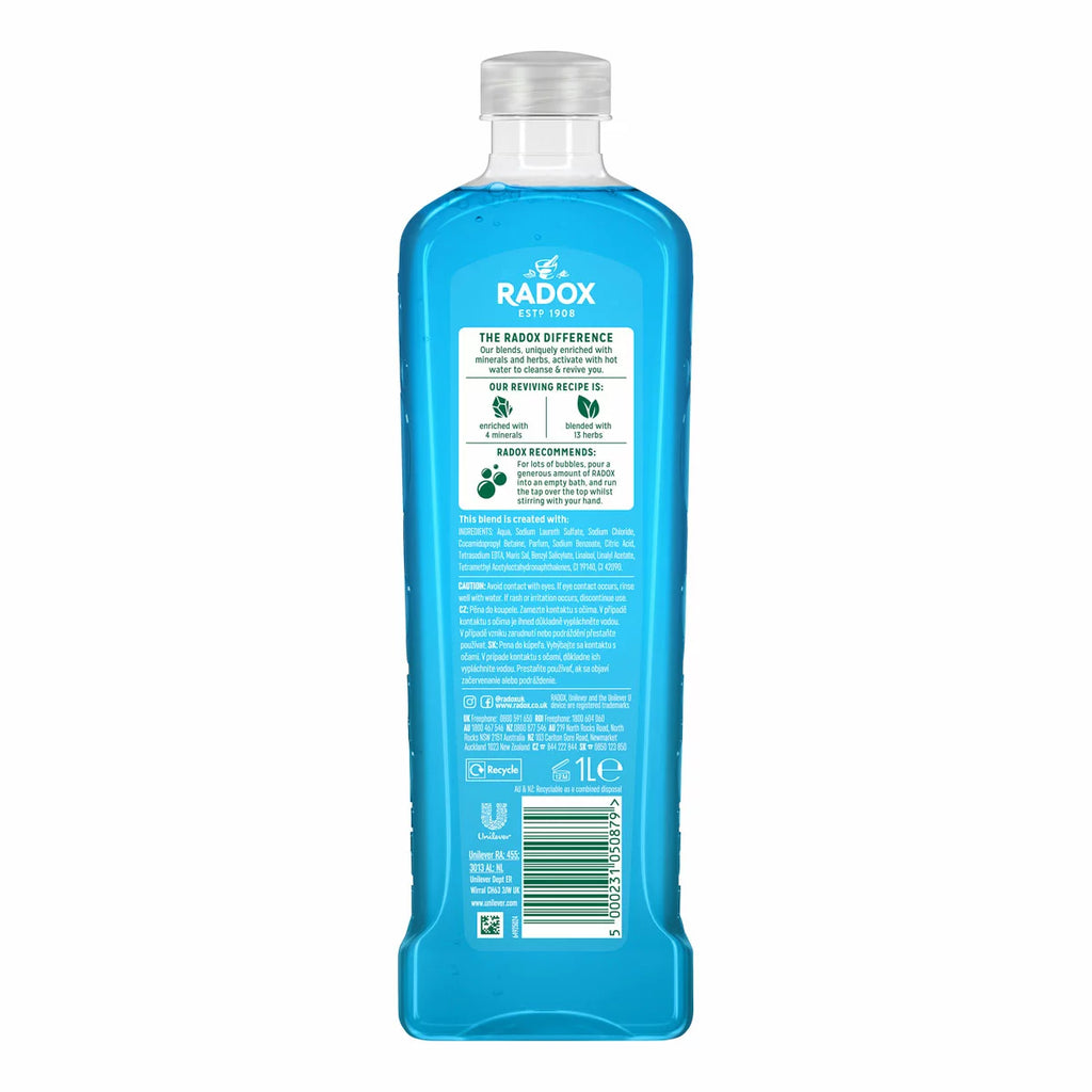 Radox Muscle Bath Soak, 4 x 1L