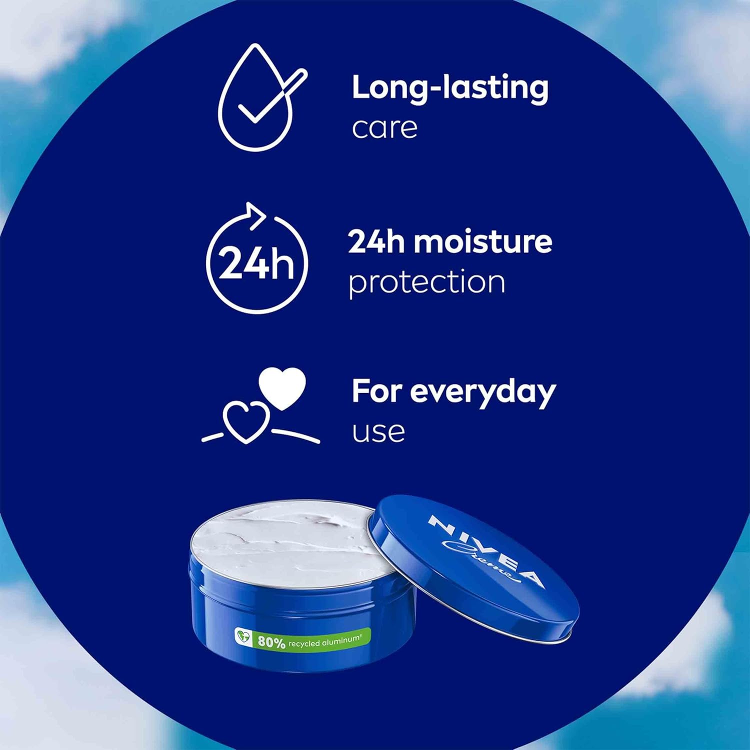 NIVEA Creme Tin 400ml Moisturising Cream Provides Intensive Protective Care