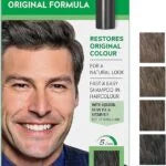 3x Just For Men H45 Dark Brown Black Original Formula Shampoo in Haircolour Dye