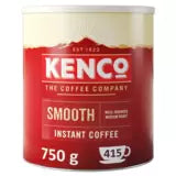 Kenco Smooth Instant Coffee Granules, 750g, multiple option