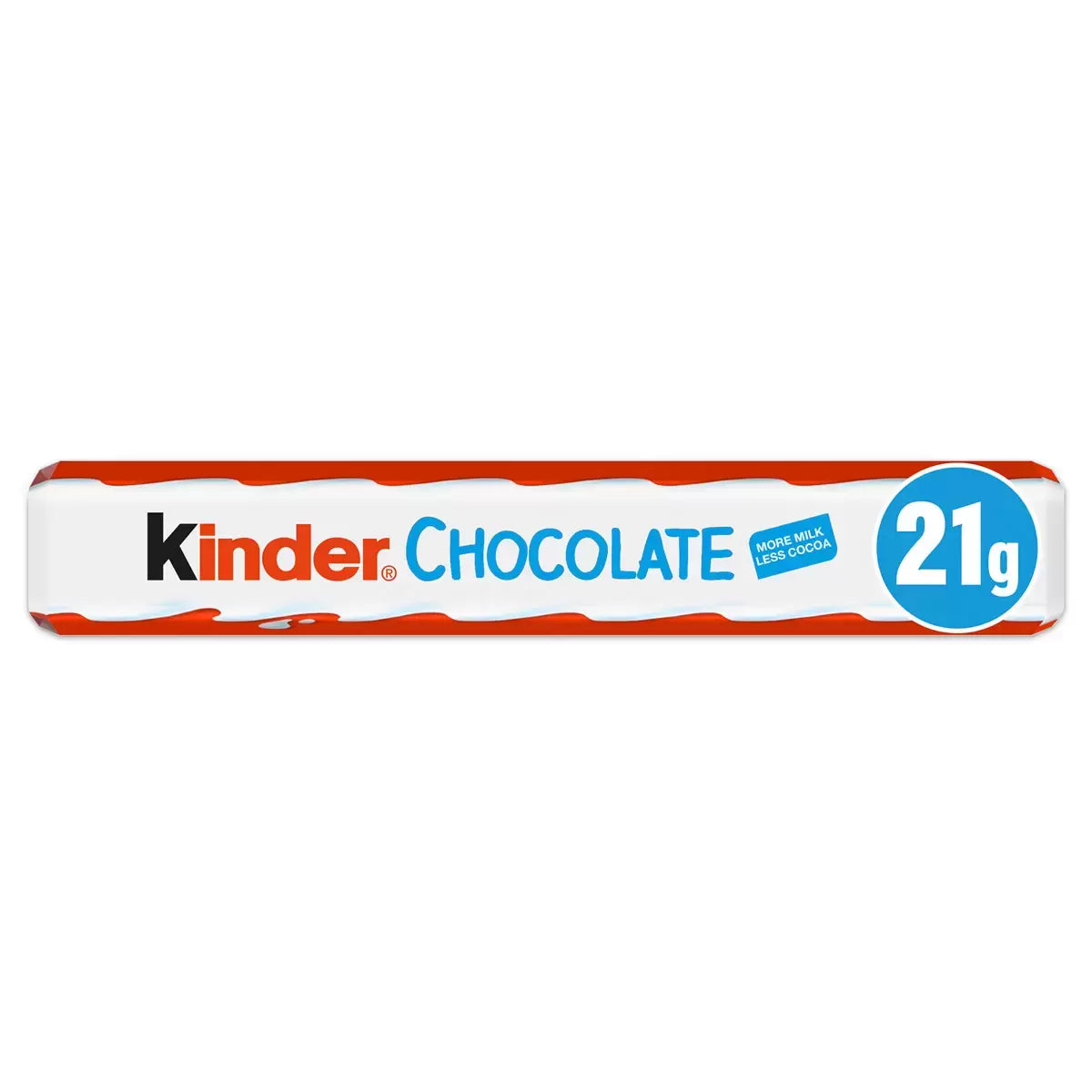 Kinder Chocolate Snackbar, 36 x 21g, multiple option