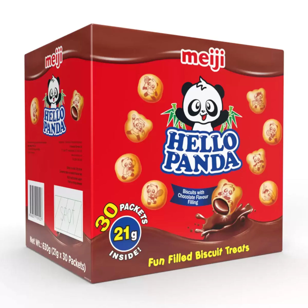 Hello Panda Chocolate Filled Biscuits, 30 x 21g, multiple option