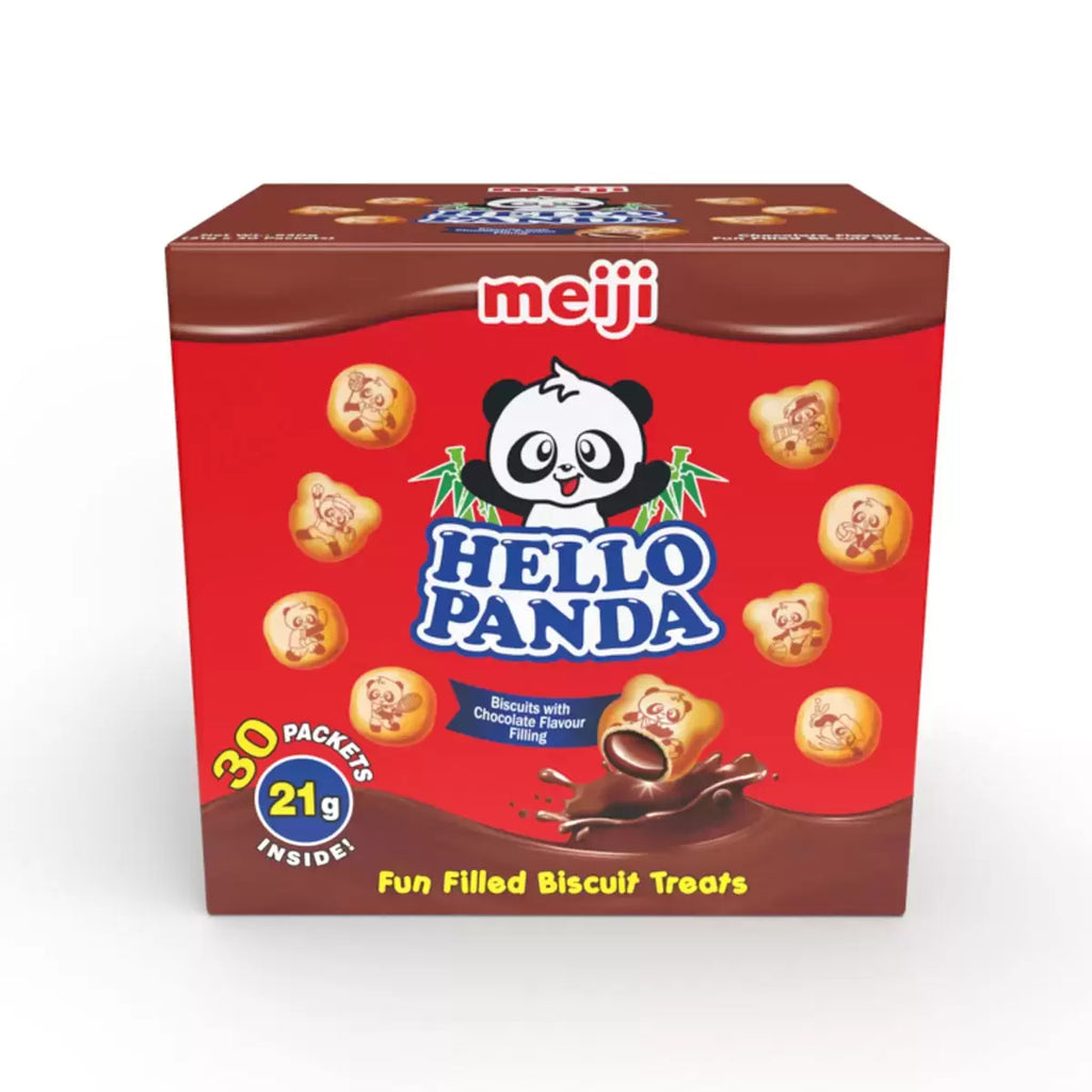 Hello Panda Chocolate Filled Biscuits, 30 x 21g, multiple option