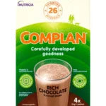 Complan Rich Chocolate Flavour Drink, 4 x 55g Sachets – Pack of 4