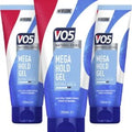 VO5 Mega Hold Hair Styling Gel 200ml (Pack of 3)