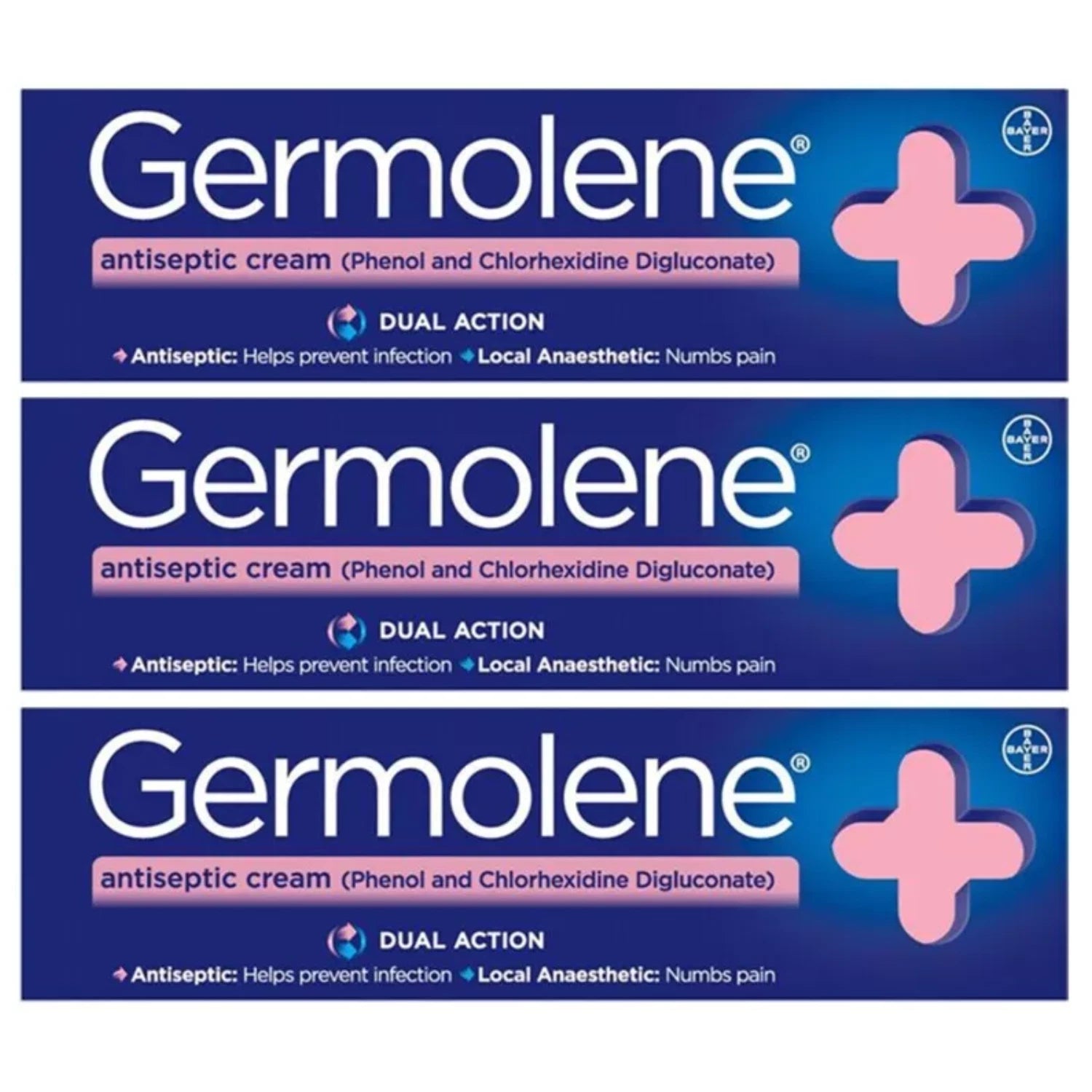 Germolene Antiseptic Cream 30gm - Pack of 3