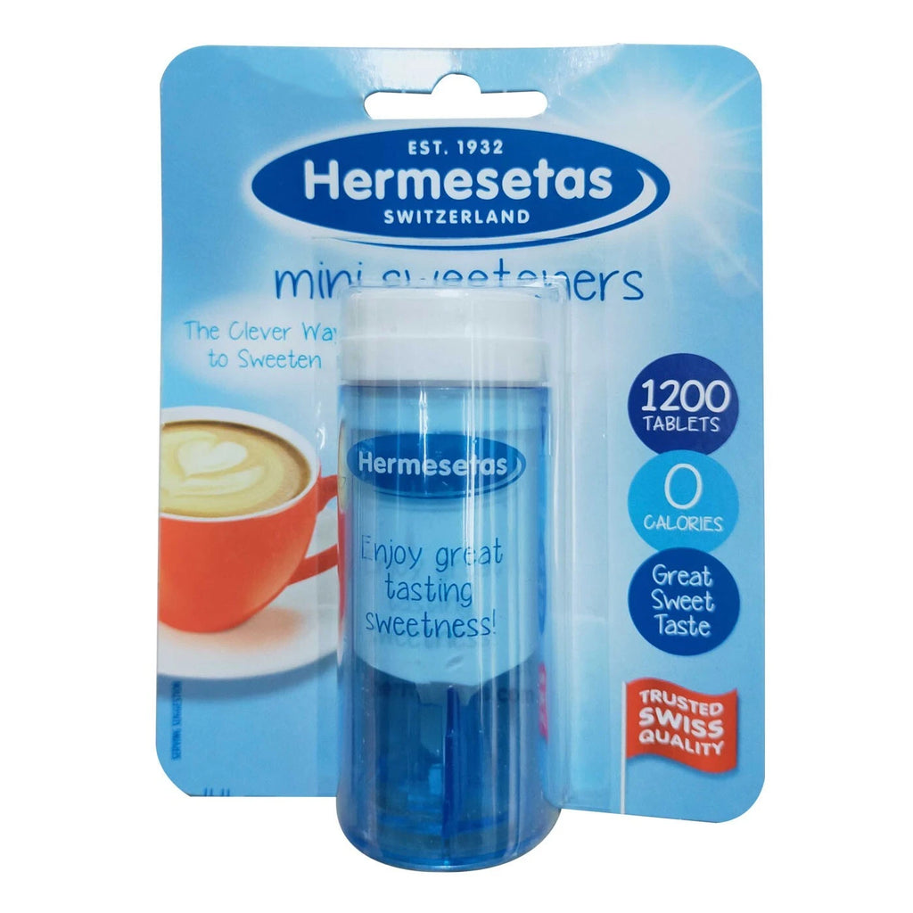 Hermesetas Mini Sweeteners Original Calorie Free Tablets 1200- Pack 6