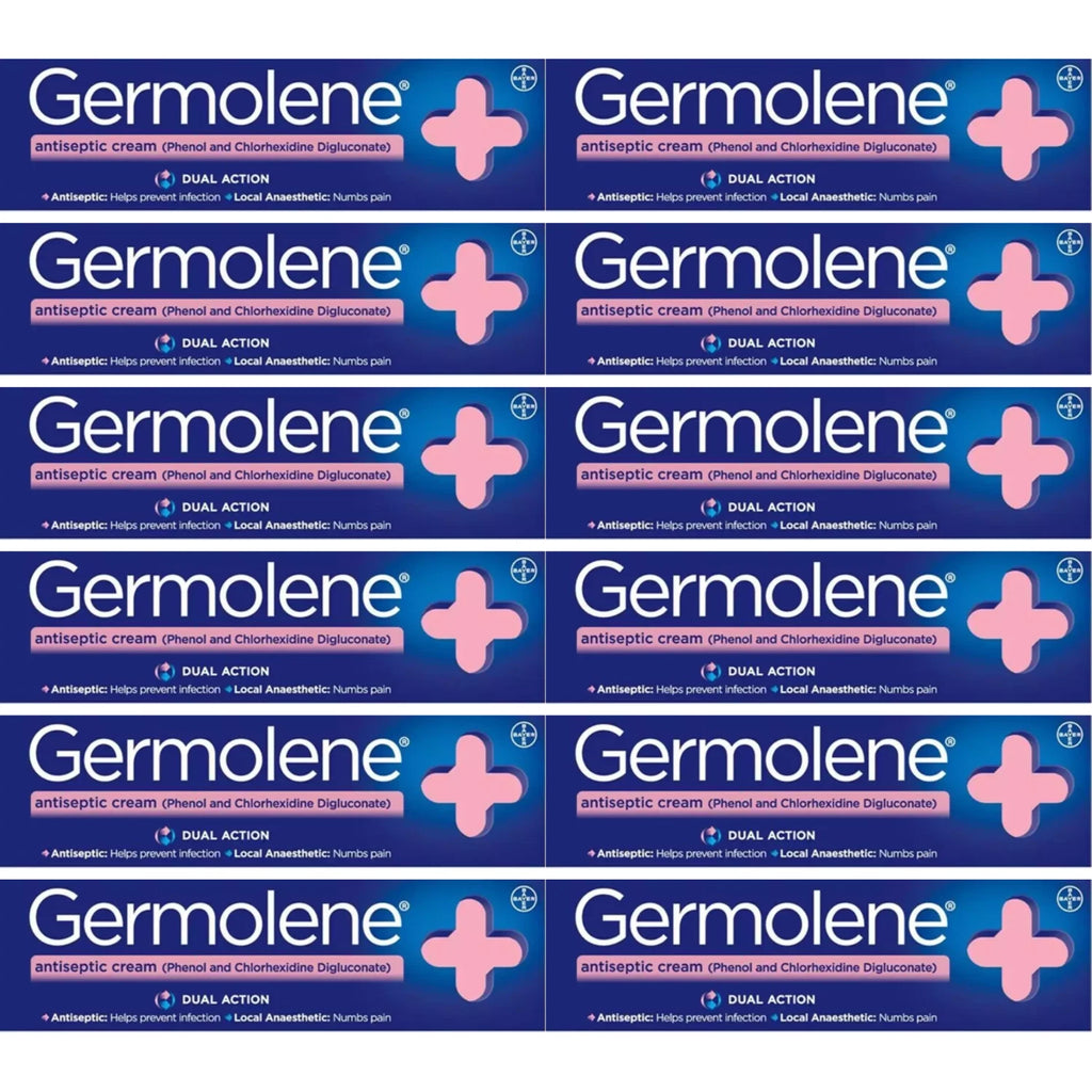 12 x Germolene Antiseptic Cream 30gm