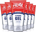 6x Brylcreem Strong Hair Gel 24h Hold 150ml